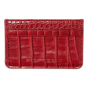 *FREE ADD ON* B-Low The Belt Croc Card Case